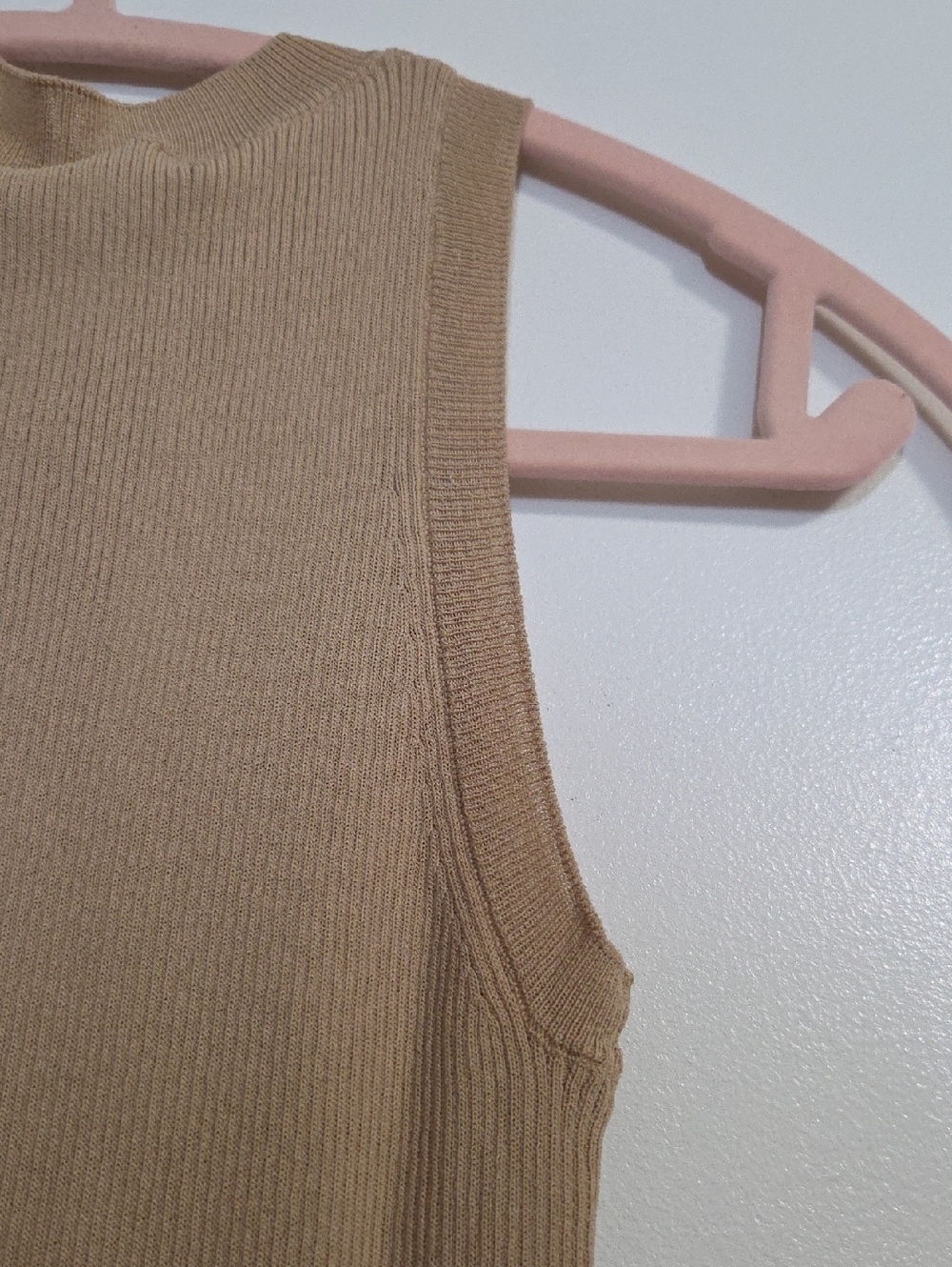 Mango MNG Karl Rib Knit Tank Top - Picture 8 of 11